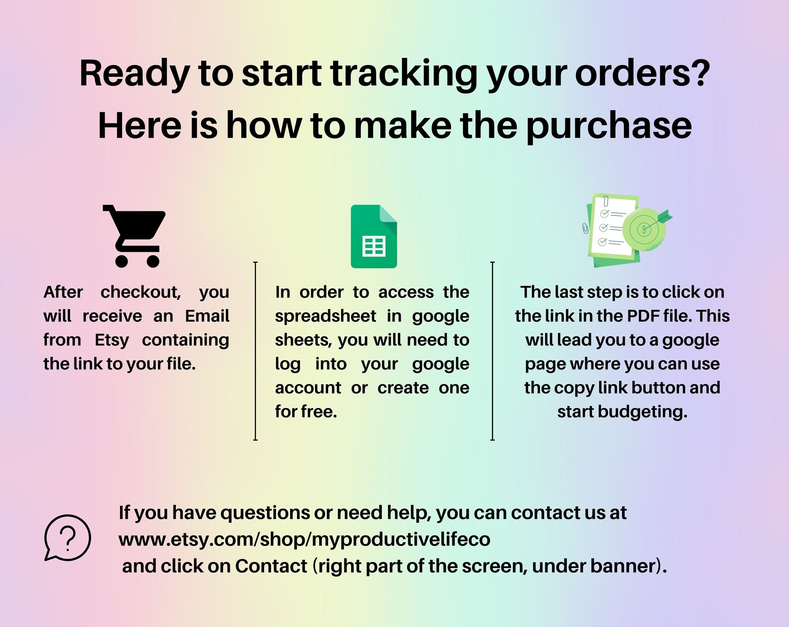 Invoice Generator & Tracker Google Sheets and Excel | Smart Invoice Template Small Business Billing Log Spreadsheet Payment Tracker Estimate - Image 9