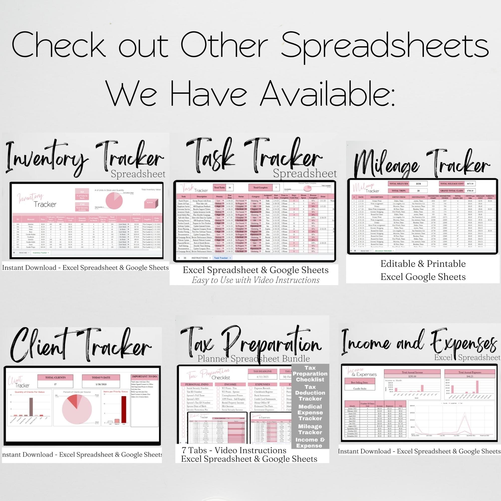 Reseller Spreadsheet Template, Resale Business Planner, Reseller Bookkeeping, Product Inventory Management, Reseller Tools Reseller Tracker - Image 19