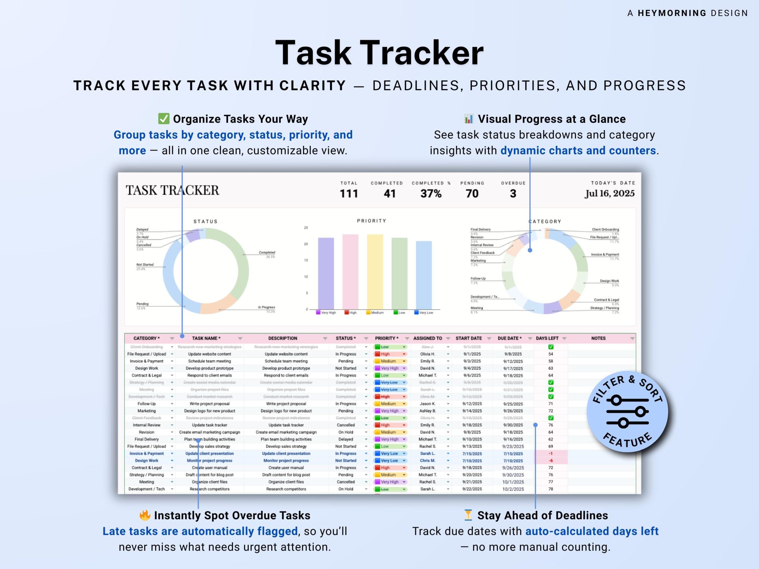 Invoice & Client Tracker Spreadsheet for Small Business CRM Google Sheets Invoice Tracker Generator Excel Lead Management Payment Tracker - Image 11