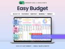 Simple Budget Google Sheets Excel Paycheck Budget Spreadsheet Monthly Budget Tracker Biweekly Budget by Paycheck Salary Budget Weekly