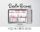 Reseller Spreadsheet Template, Resale Business Planner, Reseller Bookkeeping, Product Inventory Management, Reseller Tools Reseller Tracker