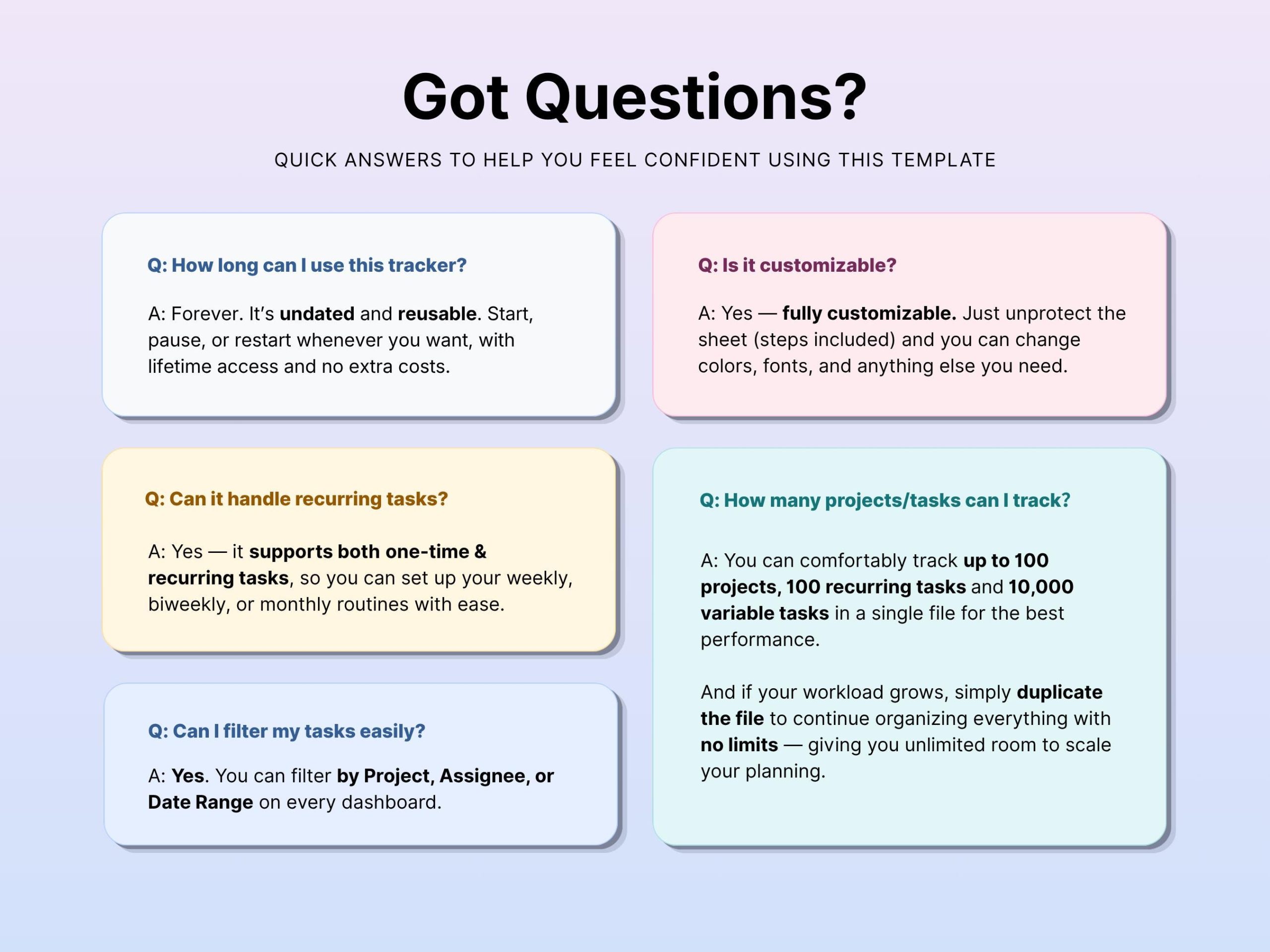 Project Management Spreadsheet Team Project Task Tracker Google Sheets Excel Timeline Planner Kanban Board Gantt Chart Eisenhower Matrix - Image 13